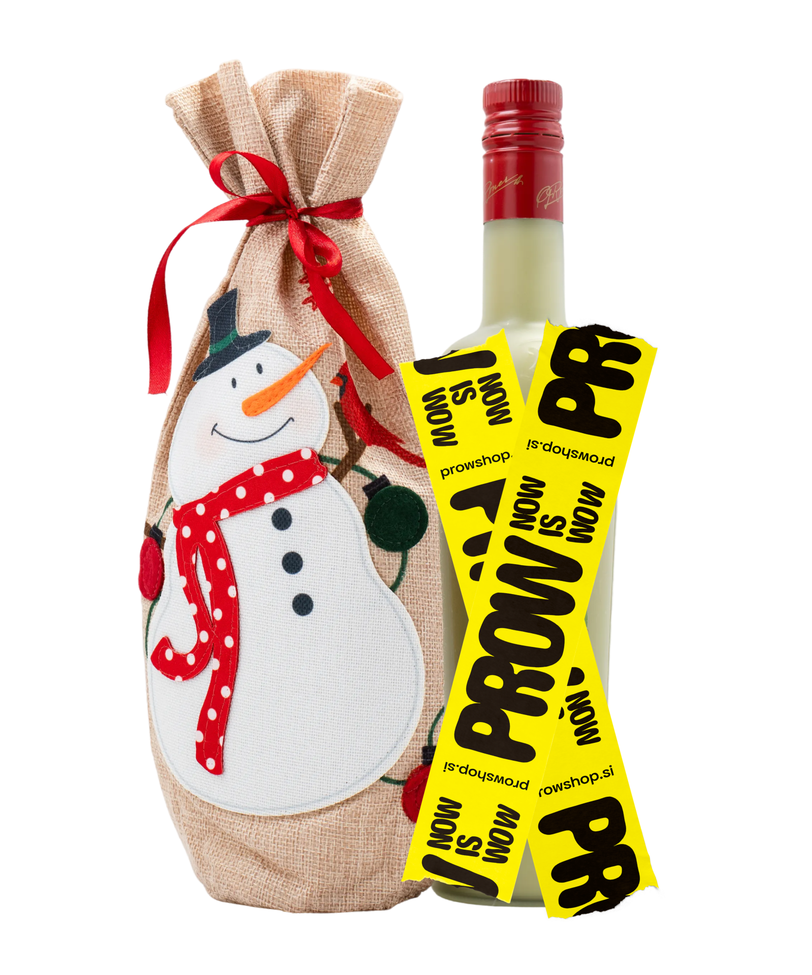 darilna-vreckica-platno-snezak-2