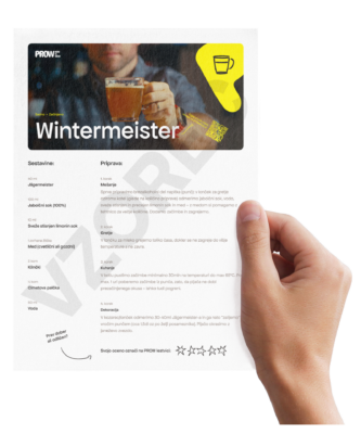 DARILO: PROW kartica z receptom