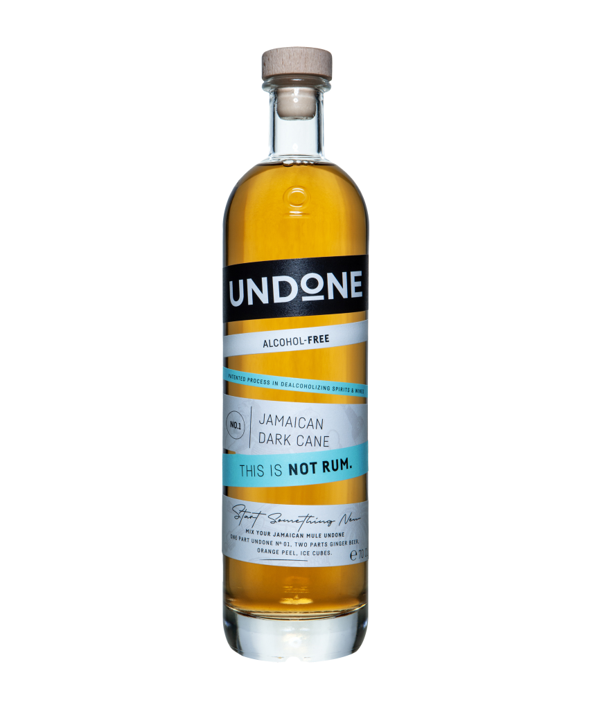 Brezalkoholni jamajški rum Undone 700 ml