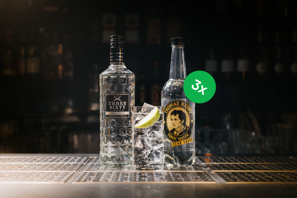 PROW komplet: Zero Sugar Vodka Tonic